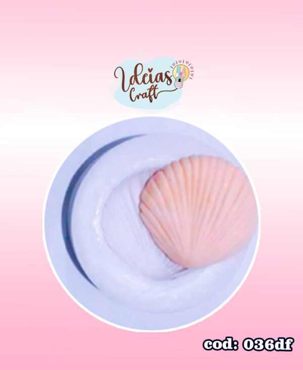 Molde de silicone concha (G)