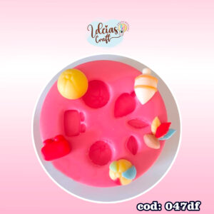 Molde de silicone coleção brinquedos