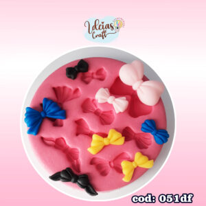 Molde de silicone coleção laços 2