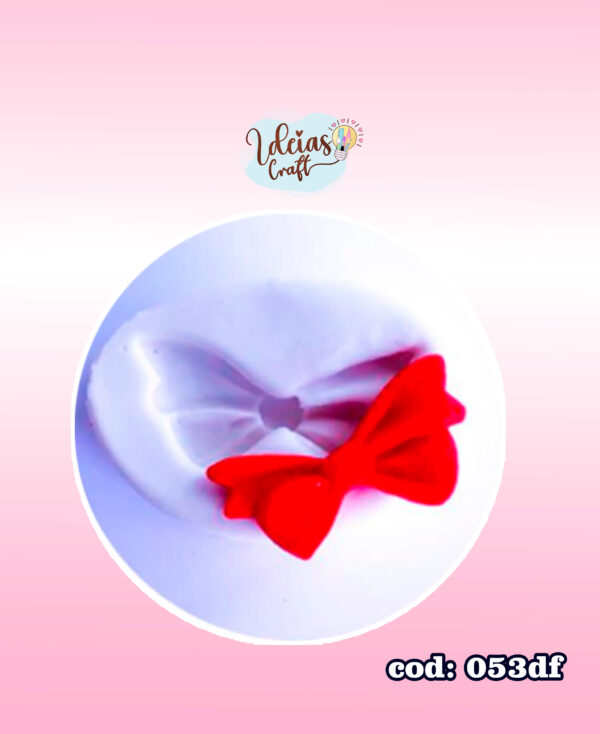 Molde de silicone laço luxo (p)